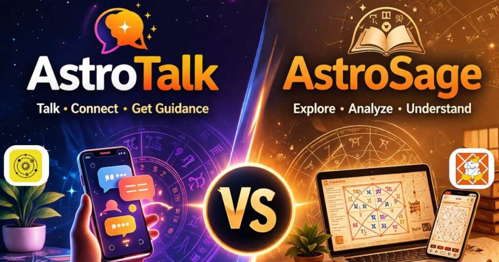 Astrotalk vs Astrosage
